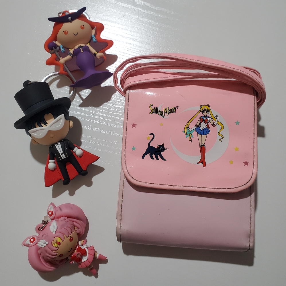 Sailor Moon Bundle (Pink Vintage Wallet)